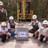 Coloca Blanca Merari la primera piedra del primer Centro de Bienestar Animal de Puerto Morelos