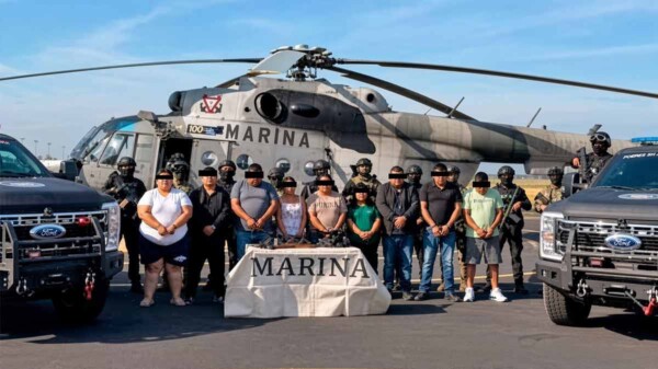 Detienen a 10 personas en Oaxaca presuntamente vinculadas con cobro de cuotas