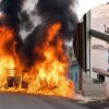 Enfrentamiento en Michoacán deja un muerto y una camioneta incendiada