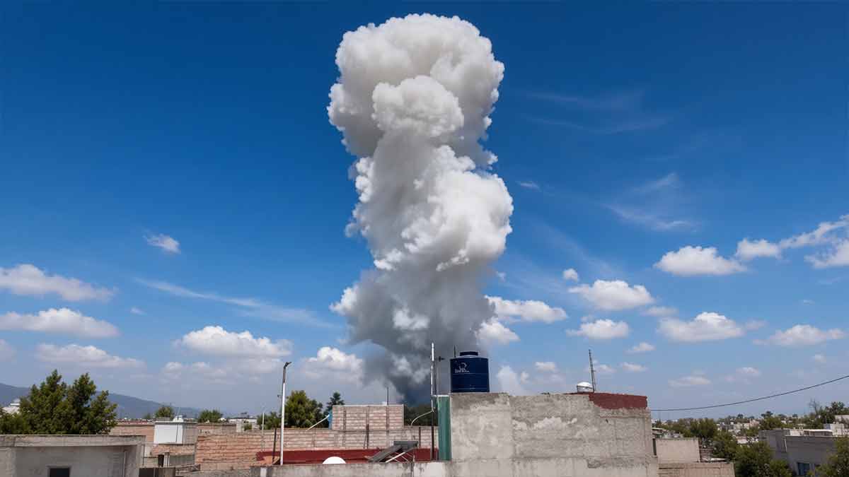 Explota polvorín de pirotecnia en Edomex y deja seis heridos