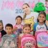 Atenea Gómez Ricalde inicia entrega de más de 4 mil mochilas a estudiantes isleños