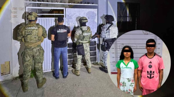 Cateo en la Supermanzana 251 deja dos detenidos y presunta droga asegurada