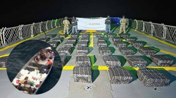 Asegura Semar más 1.17 toneladas de presunta cocaína al sur de Acapulco