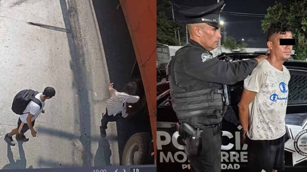Cae hombre que empujó a adulto mayor que murió atropellado en Monterrey