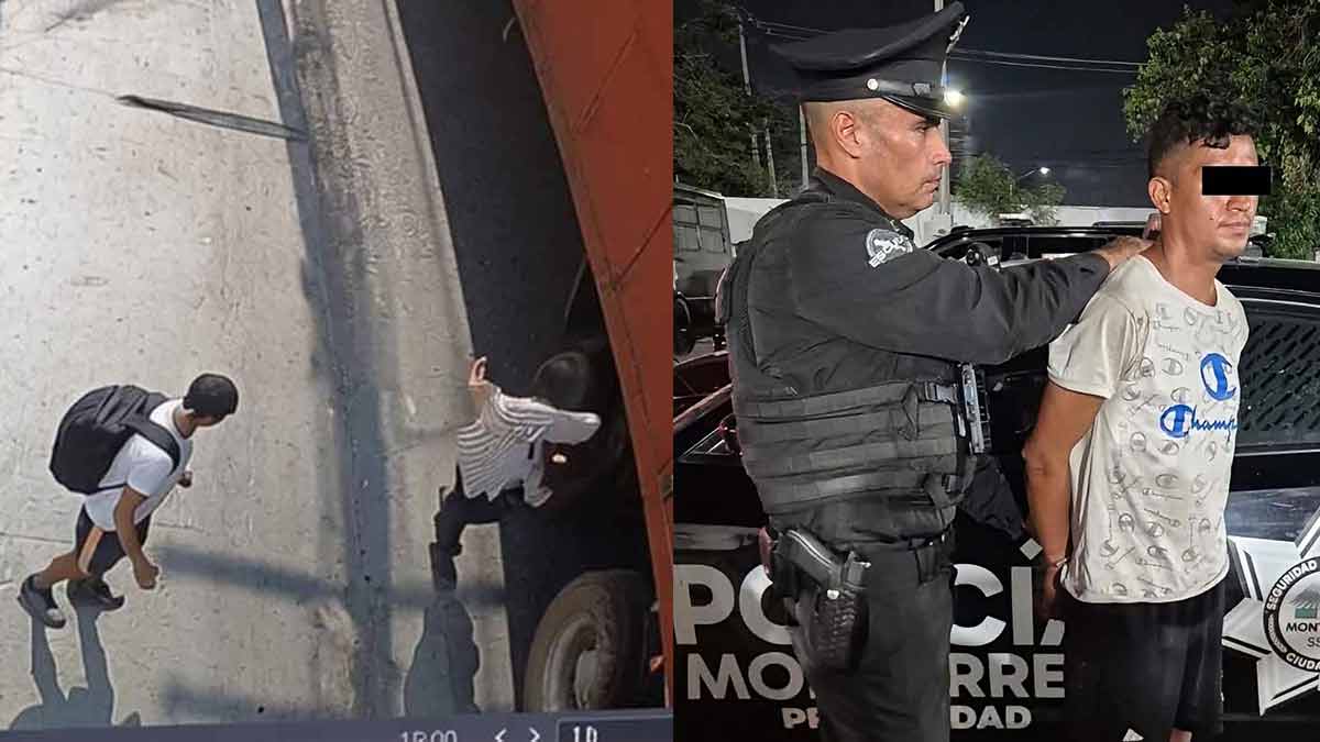 Cae hombre que empujó a adulto mayor que murió atropellado en Monterrey