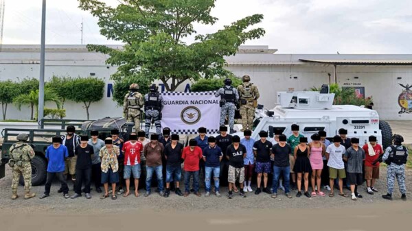 Operativo militar en Sinaloa culmina con 28 detenidos del Cártel del Pacífico