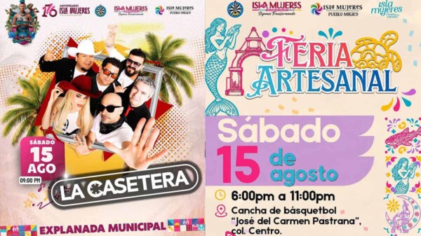 Isla Mujeres se prepara para un fin de semana lleno de música, cultura y tradición