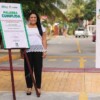 Inaugura Blanca Merari primer paso seguro en zona escolar frente al Jardin de Niños 5 de mayo