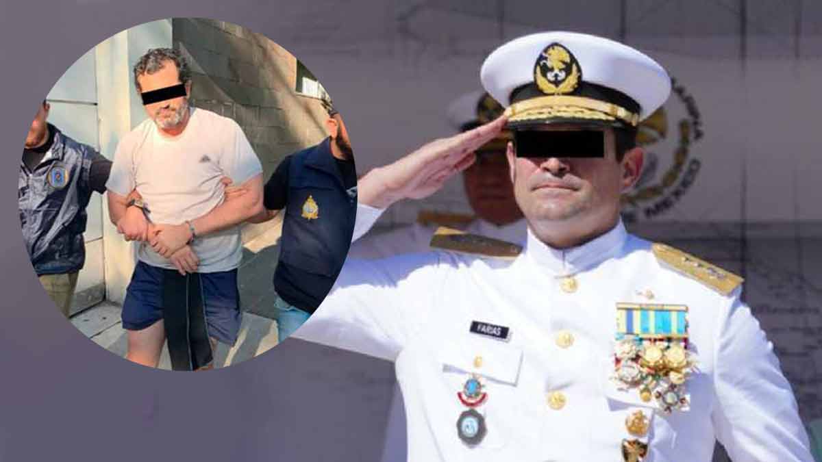 Autorizan traslado del contralmirante Fernando Farias a México