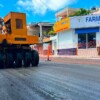 Avanza pavimentación de la Prolongación Rueda Medina en Isla Mujeres