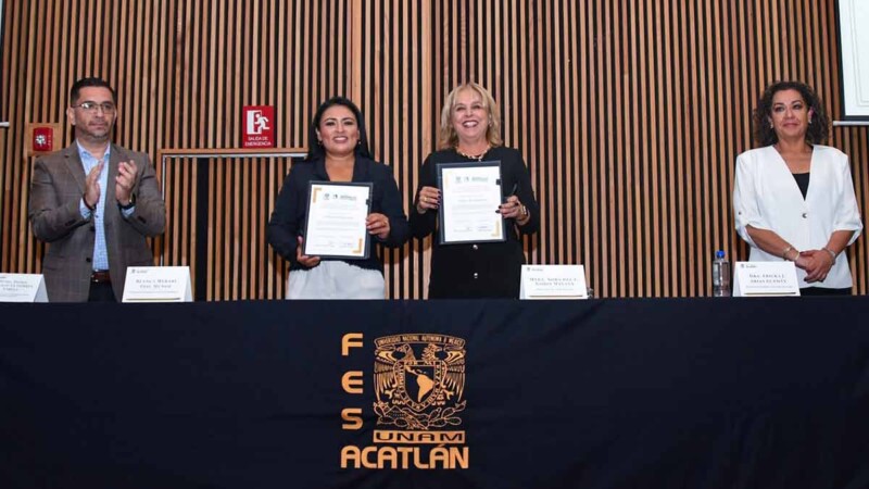 Firma Blanca Merari convenio con la UNAM para impulsar políticas públicas