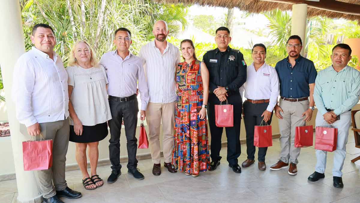 Atenea Gómez y Justen A. Thomas fortalecen coordinación entre Isla Mujeres y Consulado de Estados Unidos