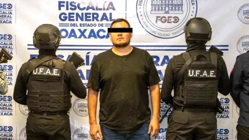 Capturan en Oaxaca a “El Abulón” señalado como operador de Los Mezcales