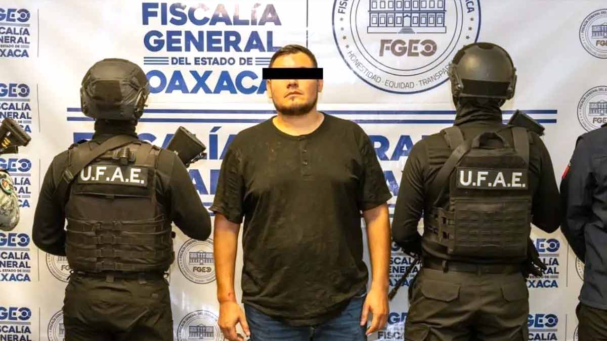Capturan en Oaxaca a “El Abulón” señalado como operador de Los Mezcales