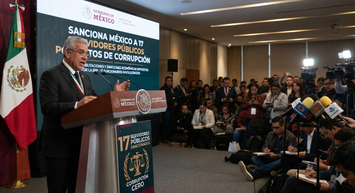 Sancionan a 17 servidores públicos por corrupción