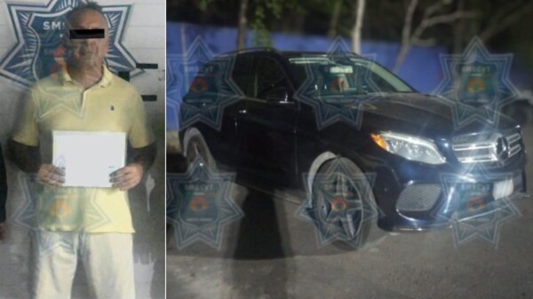 Recuperan camioneta con reporte de robo en Cancún y detienen al conductor en la Supermanzana 259