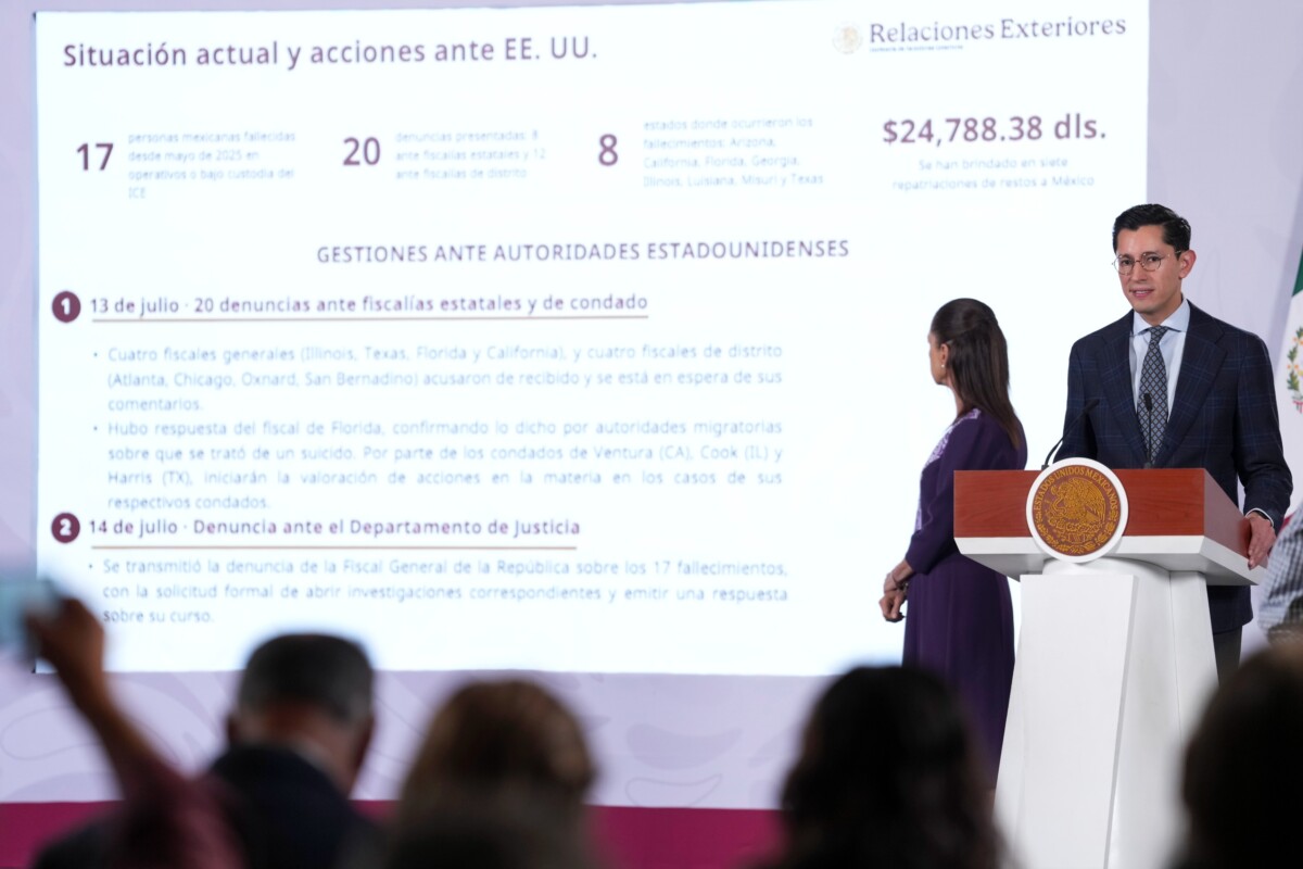 Cancillería demandará al ICE por muerte de 17 migrantes
