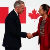 Llamada entre Sheinbaum y Carney sobre renovar el T-MEC