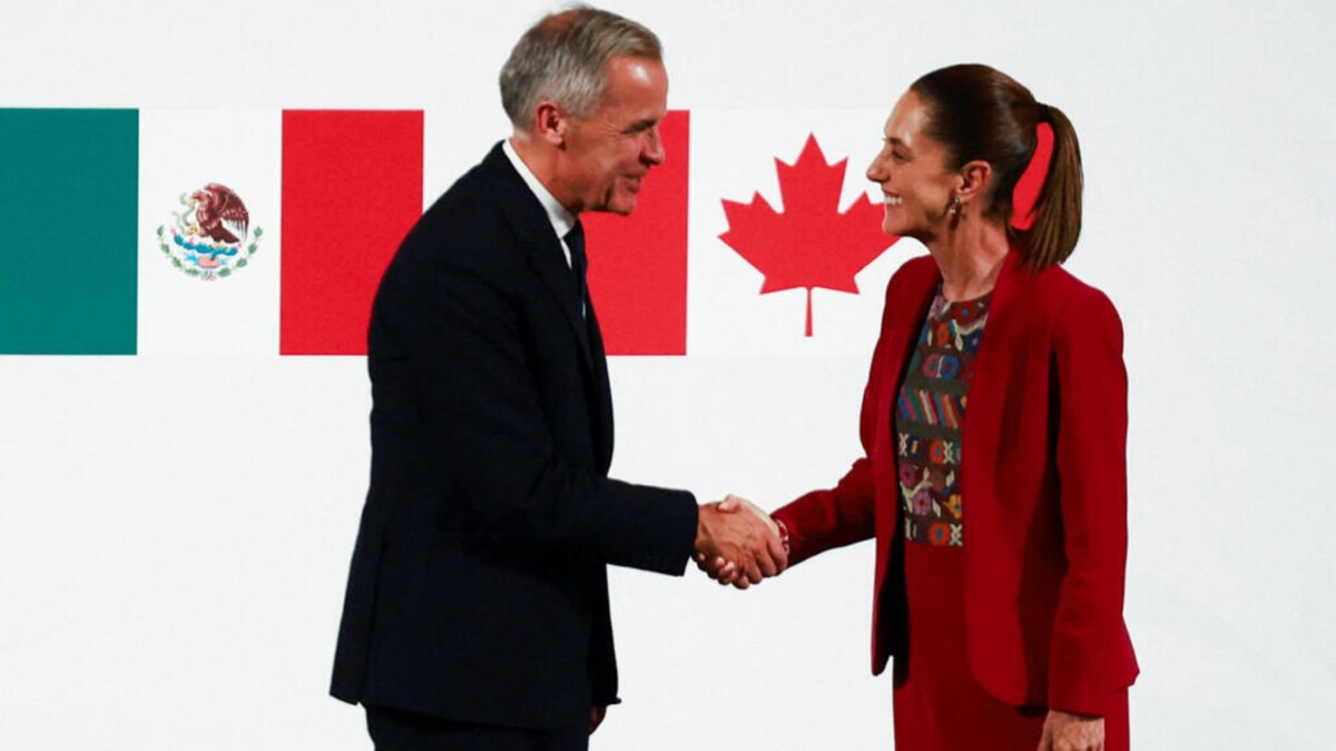 Llamada entre Sheinbaum y Carney sobre renovar el T-MEC