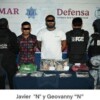 Capturan a dos sujetos con armas y presuntos narcóticos en la Supermanzana 256 de Cancún