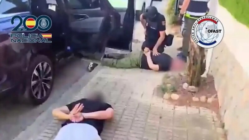 Desarticulan célula del CJNG en España; caen 7 mexicanos