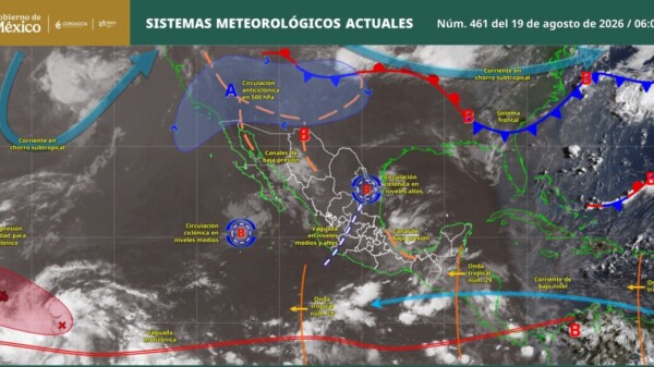 Pronóstico del clima en Quintana Roo para hoy miércoles 19 de agosto 2026