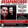 Hay dos ciudadanos mexicanos desaparecidos en Colombia
