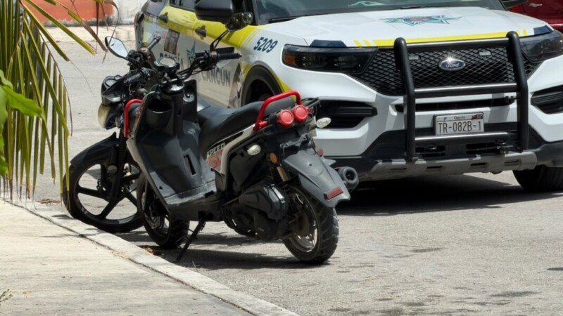 Hallan dos motocicletas ligadas a ataque armado en Cancún