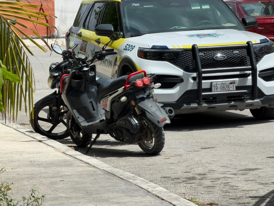Hallan dos motocicletas ligadas a ataque armado en Cancún