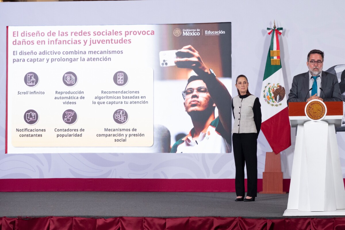 Diseño de redes sociales provoca daños en jóvenes e infancias