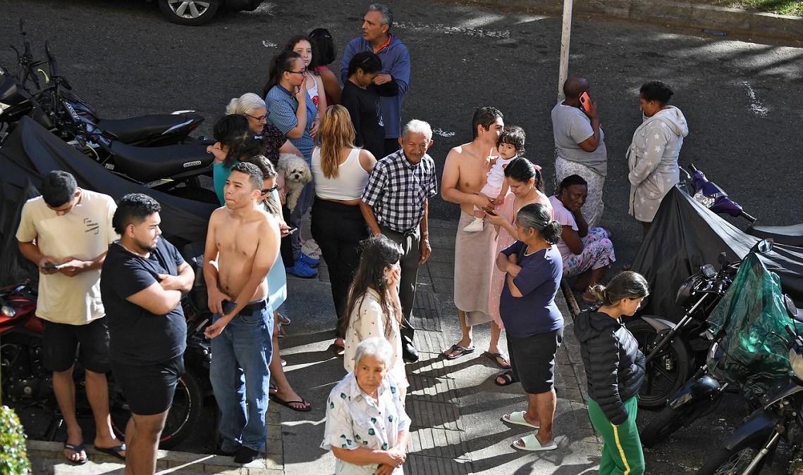 Vuelve a temblar en Colombia; el sismo fue de 5.1 con epicentro en el departamento de Santander.