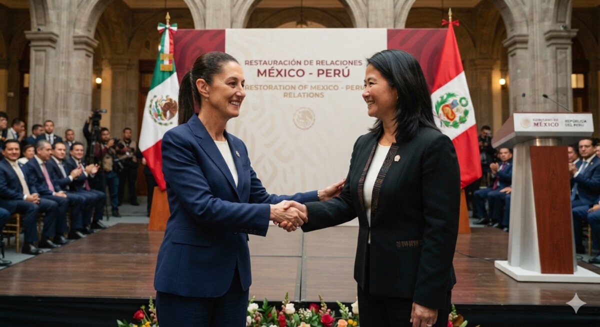 México y Perú reanudarán relaciones diplomáticas