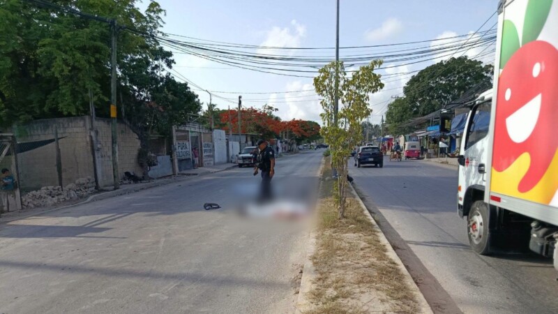Fallece una pareja luego de derrapar en una motocicleta en Rancho Viejo
