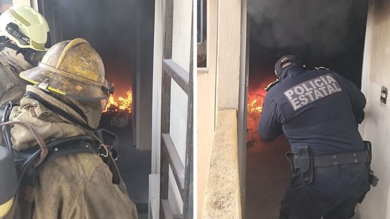Incendio en departamento de Mérida es controlado; no se reportan personas lesionadas
