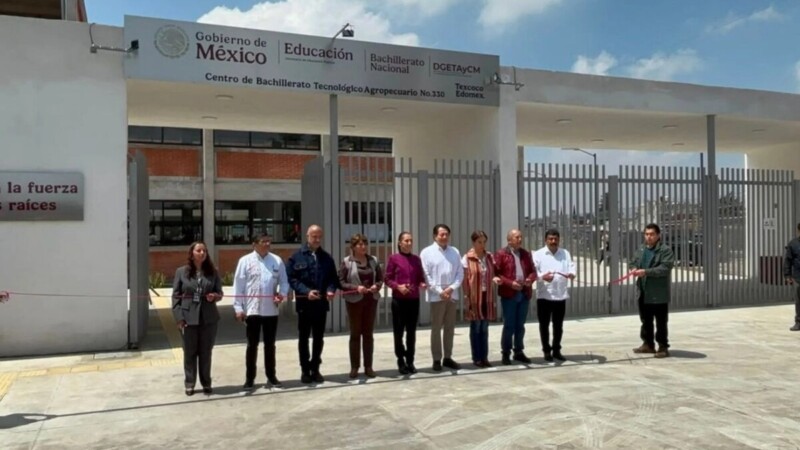 Sheinbaum duplica meta en educación media superior