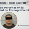 Detienen en Cancún a hombre investigado por presunta explotación sexual infantil