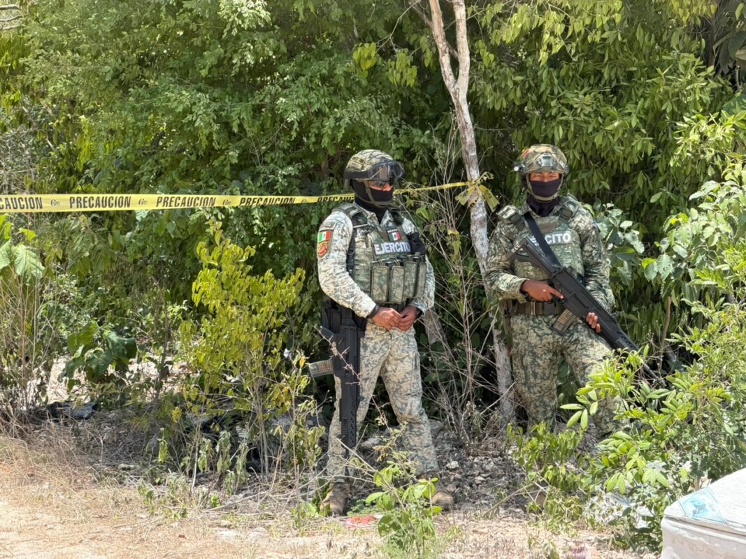 Hallan cuerpo embolsado en área verde de Jardines del Sur 5 de Cancún