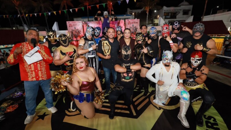 Isla Mujeres vibró con la segunda edición de Lucha Libre 'Furia en el Caribe'