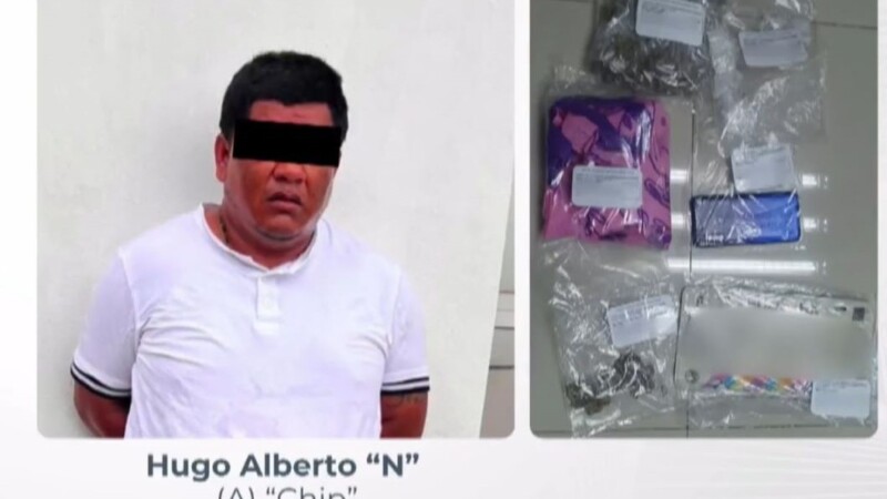 Detienen al ‘Chip’ en Cancún; lo investigan por homicidio en el fraccionamiento Paseos Kabah