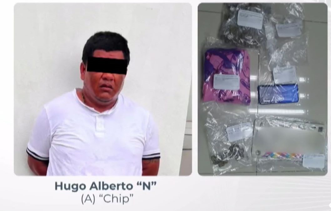 Detienen al ‘Chip’ en Cancún; lo investigan por homicidio en el fraccionamiento Paseos Kabah