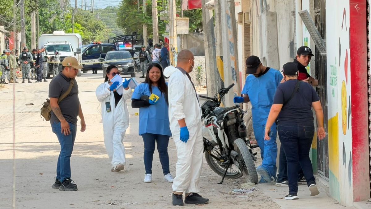 Identifican a víctimas del ataque armado en la colonia Valle Verde en Cancún; aseguran 26 casquillos