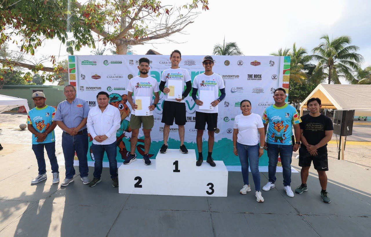 Premia Blanca Merari a ganadores de la Carrera 'Juventud Activa'