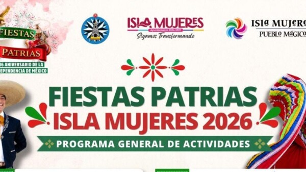 Gobierno de Isla Mujeres presenta programa de Fiestas Patrias 2026