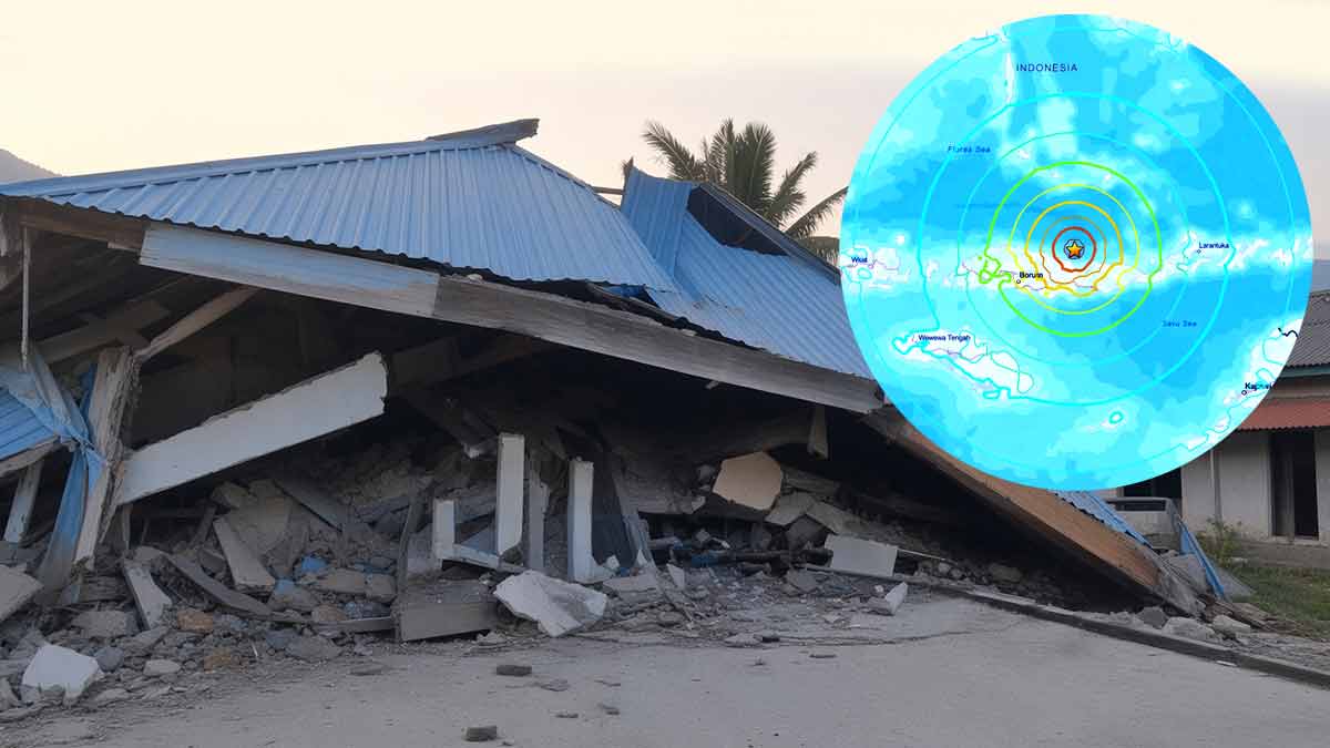 Sismo de magnitud 7.7 sacude el este de Indonesia y activa alerta de tsunami 