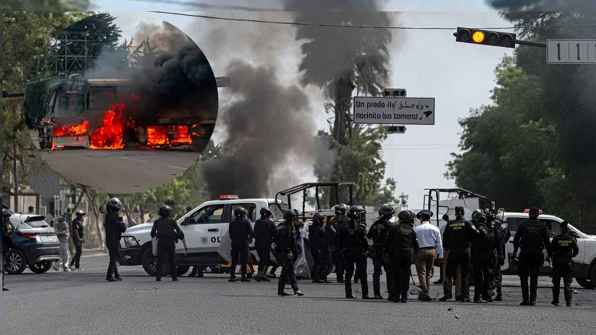 Comunidades indígenas bloquean carreteras e incendian vehículos en Michoacán