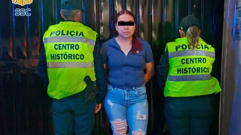 Detienen en el Centro de CDMX a presunta falsificadora de billetes y documentos