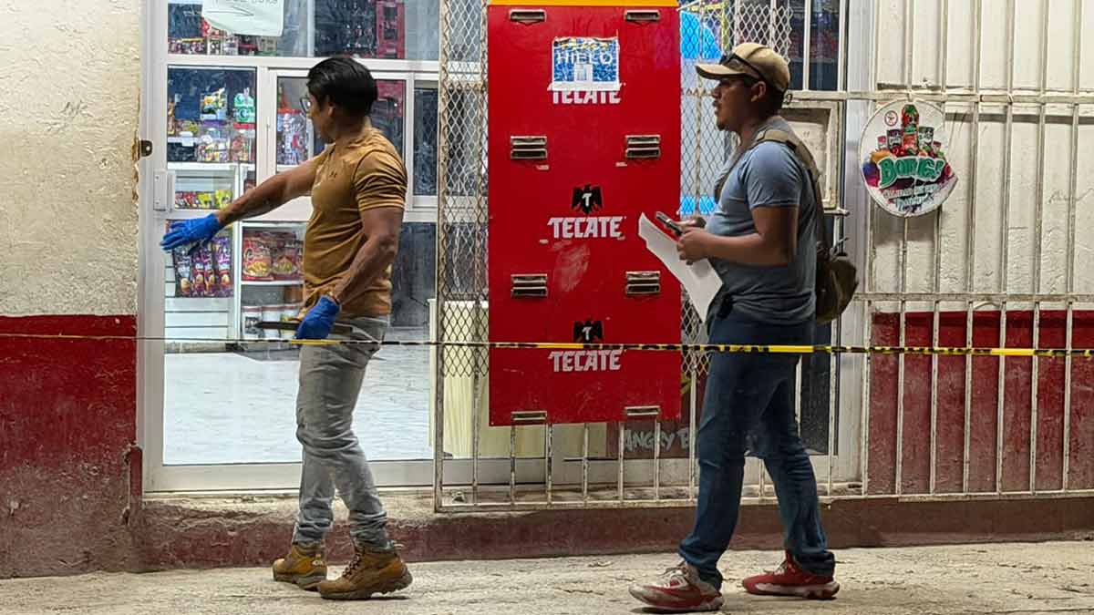 Catean minisúper de Valle Verde en Cancún por ataque que dejó tres muertos