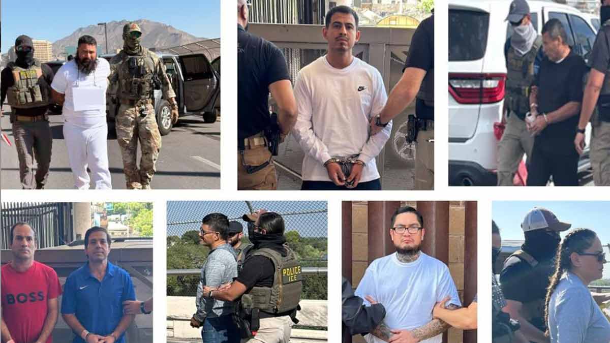 Diez personas buscadas por México son entregadas por Estados Unidos