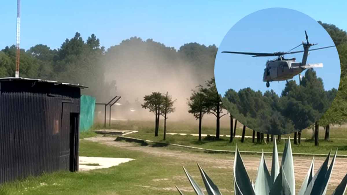 Se desploma helicóptero Black Hawk de la FAM en Durango, hay lesionados