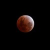 Eclipse lunar parcial "de sangre" adorna el cielo de Cancún